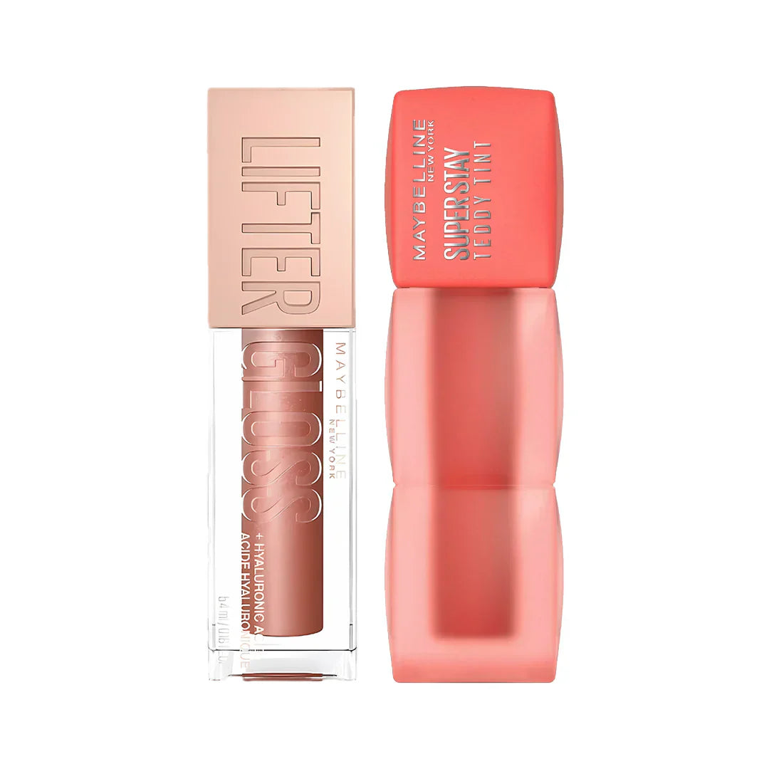 Teddy Tint + Maybelline Lifter Gloss Duo